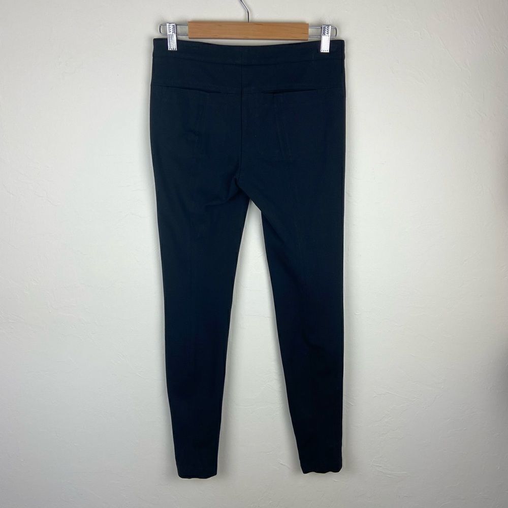 Vince Ponte Knit Snap-Closure Stretch Ski Pant - Black - Picture 6 of 8